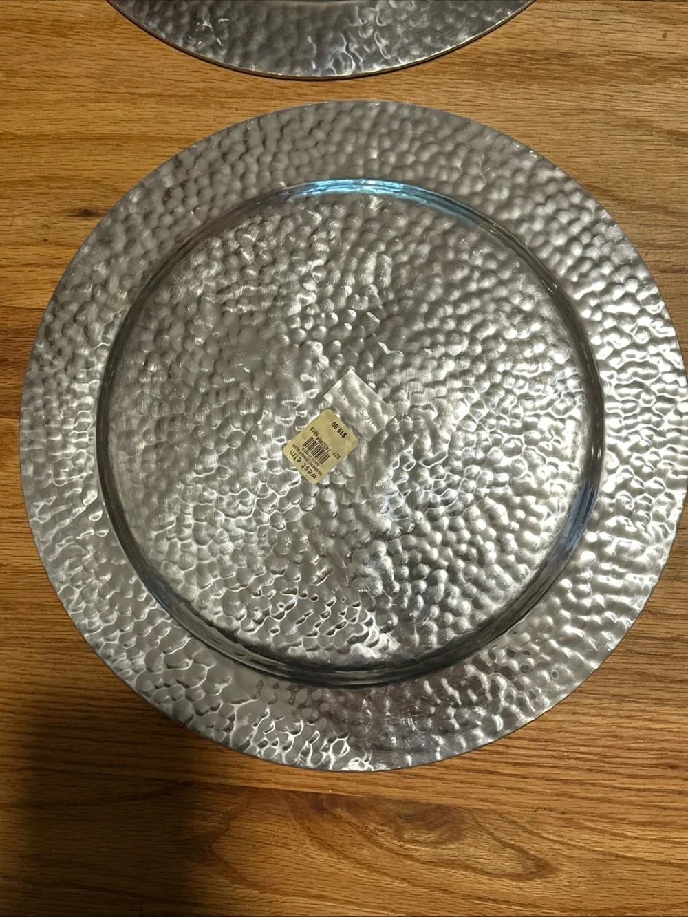 West Elm textured hammered